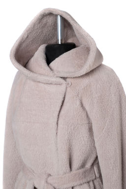 Пальто женское демисезонное (пояс) в составе ШЕРСТЬ