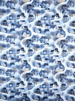 Набор упаковочной бумаги с наклейками «Новый год», 6 листов, 70 × 100 см