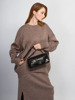 Сумка Labbra L-230509 black/croissant  фото 14