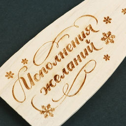 Подарочный набор новогодний Счастье постучится в дом: подставка под ложку, лопатка - Дорого внимание фото 9