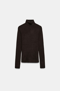 WOOL HIGH NECK JUMPER