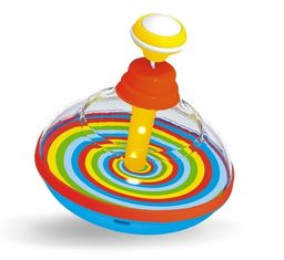 Юла прозрачная, диам. 12см, музыкальная (01974, "Stellar") в сетке