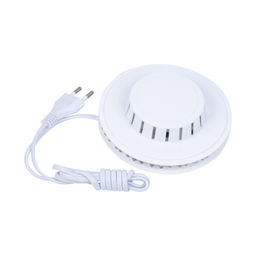 Светодиодный светильник-проектор ULI-Q304 2,5W/RGB WHITE. Напольный. Серия DISCO, многоцветный. Горизонтальная проекция. ТМ VOLPE. Кабель с вилкой, 220В. Цвет корпуса - белый.