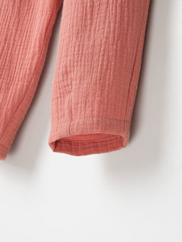 Брюки муслиновые Клубничный смузи - Bungly фото 4