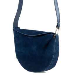 SQ013-1 blue, Женская замшевая сумка, Barcelo Biagi
