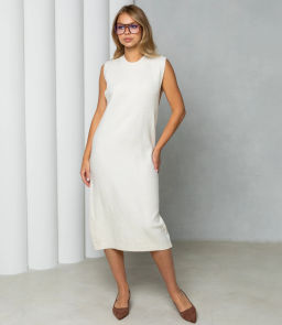 Жилет #КТ250612, кремовый