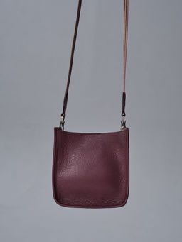 Сумка на плечо Azaro 30996 бордовая вишня