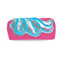 Пенал школьный, арт.51456/ 25 КРЫЛО (без наполнения, 21х9х4.5 см, полиэстер, искусственная кожа, молния, вышивка, шелкография в две краски, ПЭТ-пакет).