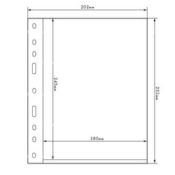 Лист для банкнот на 1 ячейку формат Optima LEUCHTTURM 319037