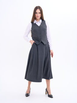 юбка, расклешенная от пояса к низу, - Трика фото 3