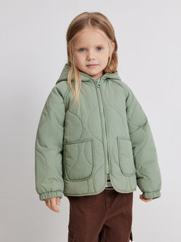 ACOOLA / Куртка детская для девочек Macchiato хаки