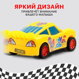 Машина инерционная Глазастик, цвета МИКС - Simaland фото 3