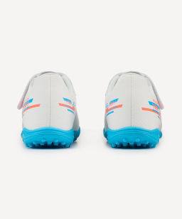 Бутсы многошиповые JOGEL Evofly TF Talant White/blue, детский  фото 7