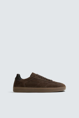 LEATHER TRAINERS - Zara фото 4