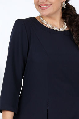 Платье Ninele 7431-Р темно-синий - Mira fashion фото 1794