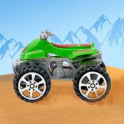 Мотоцикл Квадрик, цвета МИКС - Simaland фото 9