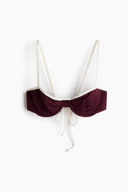 Top de bikini balconette