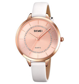 Часы наручные Skmei женские кварцевые 1976rose-gold-white