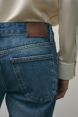 ZW COLLECTION BOOTCUT FULL LENGTH LOW RISE JEANS - Zara фото 10