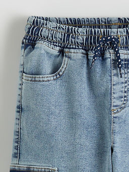 Erkek ?ocuk Kargo Jean Pantolon