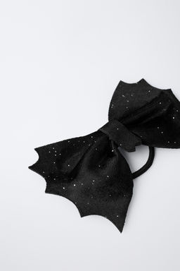 VELVET BATWING SLEEVE HAIR TIE - Zara фото 3