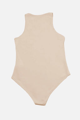 Tas Halter Yaka Vucuda Oturan Esnek Alttan c?tc?tl? Orme Body TWOSS20BD0044