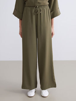 Beli Lastikli Geni? Pa?a Kad?n Pantolon