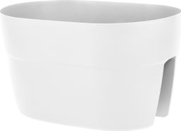 Ящик балконный на перила InGreen Villa de Fiori,двусторон,40см,12л,фикс,вулканич.серый IG660310026,,