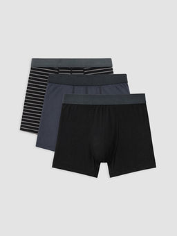 Pamuklu Esnek Erkek Boxer 3l? Paket