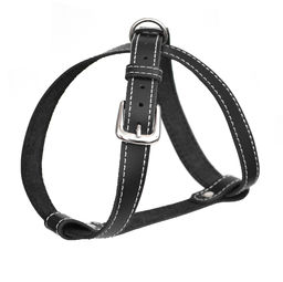 ВИА Шлейка Noir из натуральной кожи, размер S, 37-46см,черная ит09им 62968 62968