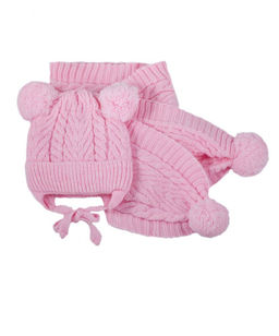 Комплект детский (шапка,шарф) ЧК-Czk-08