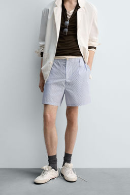 STRIPED BERMUDA SHORTS LIMITED EDITION - Zara фото 3