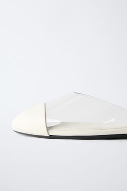 VINYL SLINGBACK SHOES - Zara фото 6
