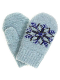 Варежки детские круговые Снежинка 2 0108-3