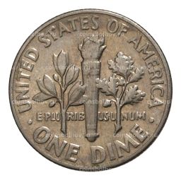 10 центов (1 дайм) 1965 года США