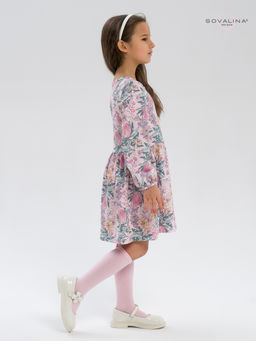 Платье Моана сирень на розовом - Sovalina фото 26