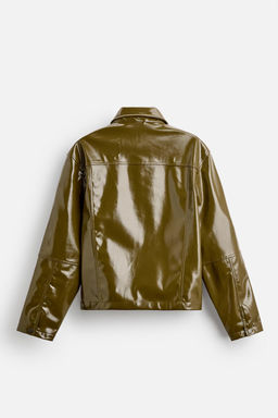 VINYL FINISH JACKET - Zara фото 8