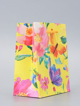 Цена за 4 шт. Пакет подарочный ламинированный Мечта 11.5?14.5?6.5 см