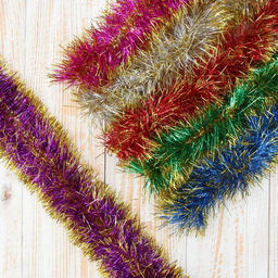 Цена за 10 шт. Мишура Фонтан d-8 см, 200 см, микс - Зимнее волшебство фото 3