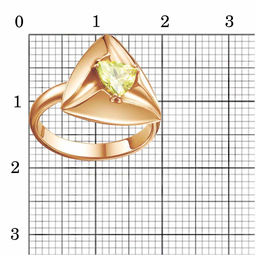 КОЛЬЦО 24814753-9 - Красная пресня фото 2