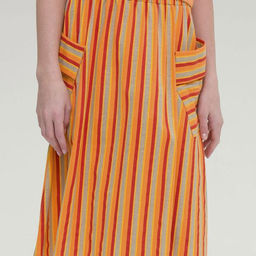 PELICAN, юбка для девочек, Оранжевый фото 2