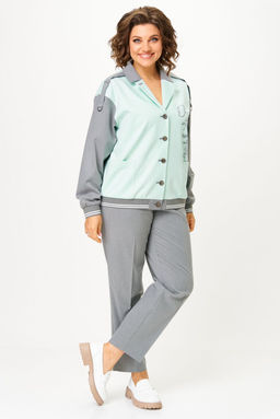 Костюм Aira Style 24231 мятно-серый