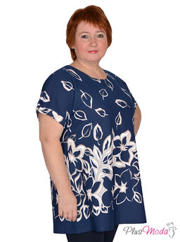 Туника Модель №381 размеры 50-80 - Plusmoda фото 2