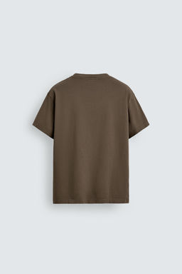 FADED TEXT BOXY FIT T-SHIRT - Zara фото 16