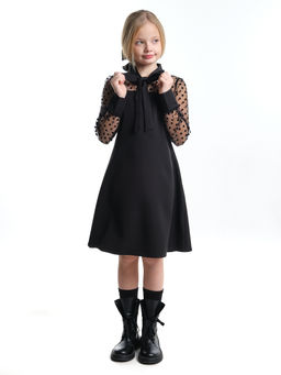 Платье для девочки праздничное нарядная форма детская одежда UD 7848 черный