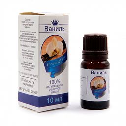 Эфирное масло ВАНИЛЬ Планета Ароматов 10мл дарит внутреннюю гармонию и спокойствие
