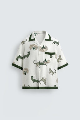 ANIMAL PRINT SHIRT - Zara фото 3