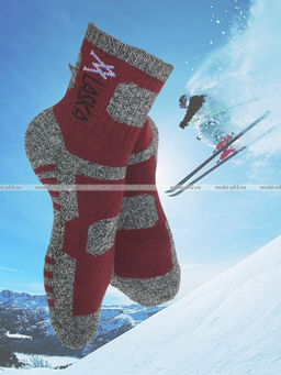 Цена за 12 пар. "АЛЯСКА" Термоноски спортивные ВНУТРИ МАХРА женские, подростковые арт. 1258