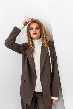 Свитер Дейн (белый) One Size - Nadi bordo фото 20