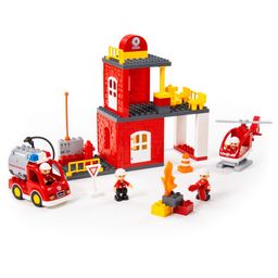 Конструктор Макси - Пожарная станция (64 элемента) (в коробке) - Полесье фото 7